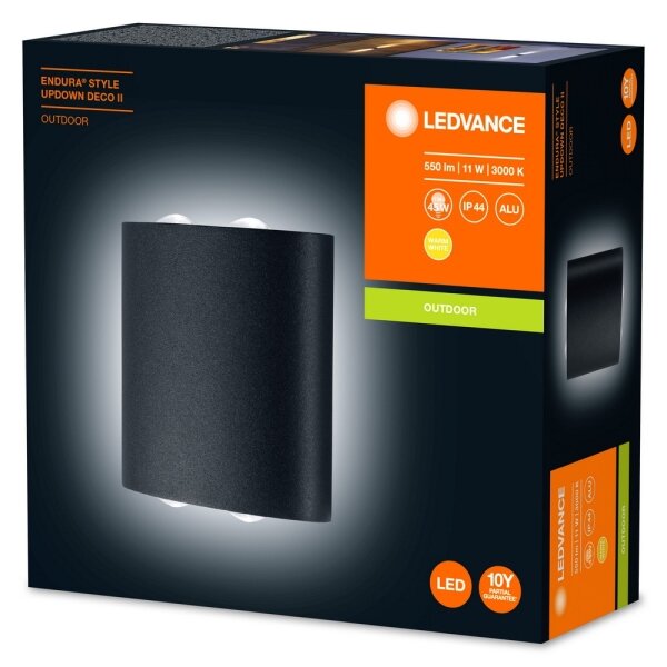 Ledvance - Applique a LED da esterno ENDURA 2xLED/11W/230V IP44