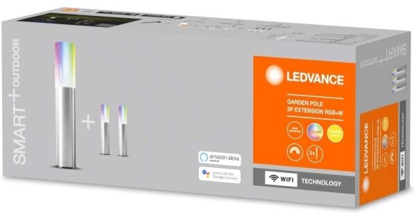 Ledvance - Set 3x lampade LED RGBW espansione 3,1W 230V IP65 Wi-Fi
