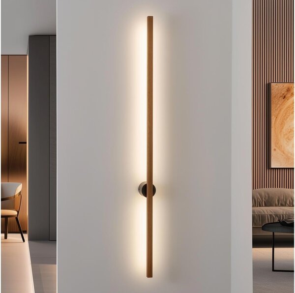 Brilagi - Lampada da parete LED WOODY LINE LED/7W/230V 4000K 60 cm rovere ciliegio