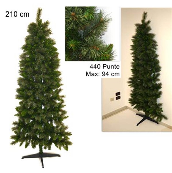 Eglo 410899 - Albero di Natale CALGARY 210 cm abete