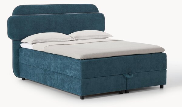 Letto boxspring con vano contenitore Enrica