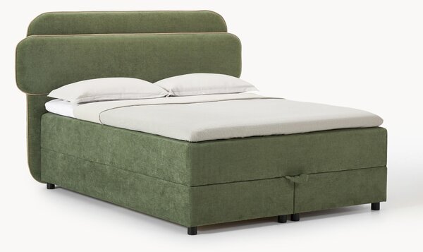 Letto boxspring con vano contenitore Enrica