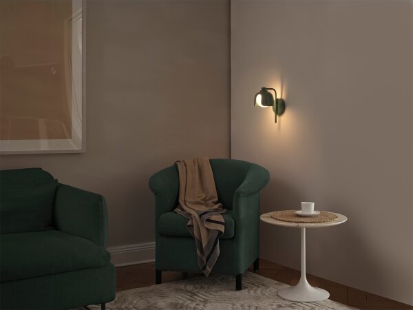 Osram - Lampada da parete DECOR COROLLE 1xG9/20W/230V verde