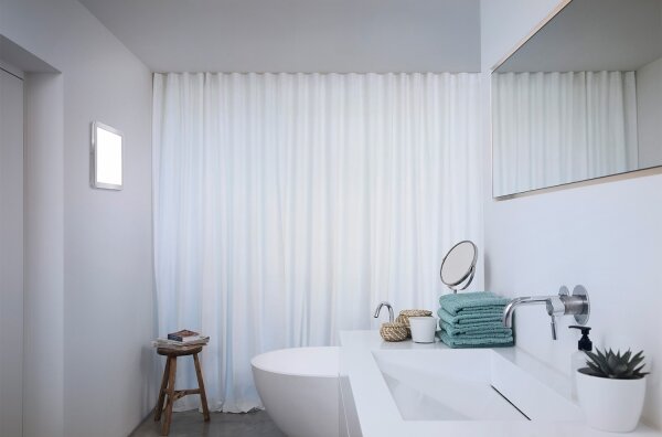 Osram - Plafoniera LED per bagno ORBIS DISC LED/22W/230V 30x30 cm IP44 acciaio inox
