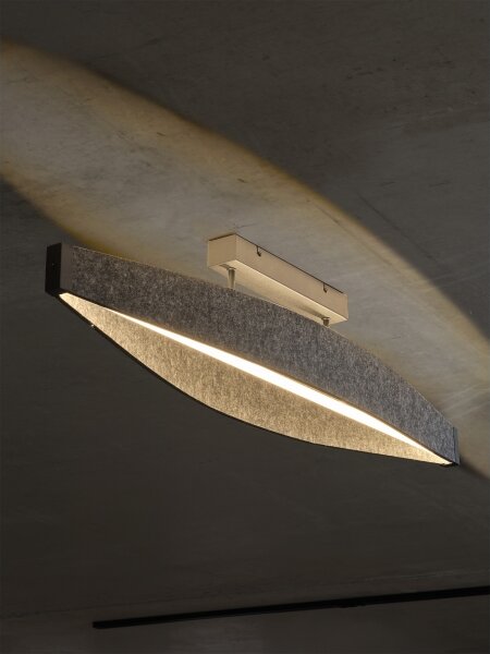 Osram - Plafoniera LED da soffitto DECOR FLAT LED/23W/230V grigio
