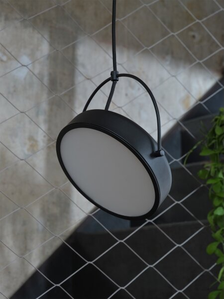 Osram - Lampadario LED a sospensione su cavo DECOR PUCK LED/12W/230V CRI 90 nero