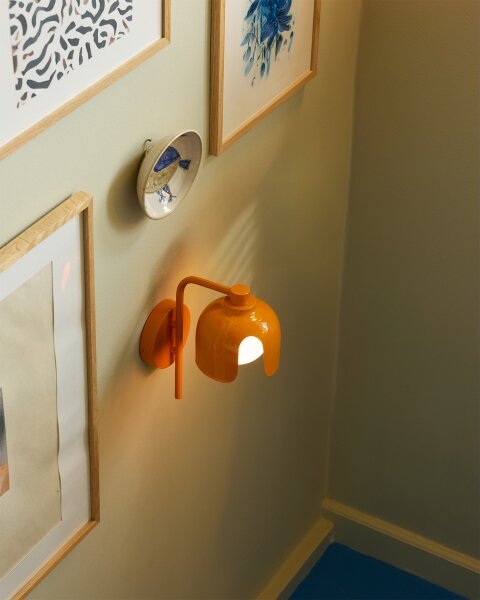 Osram - Lampada da parete DECOR COROLLE 1xG9/20W/230V arancione