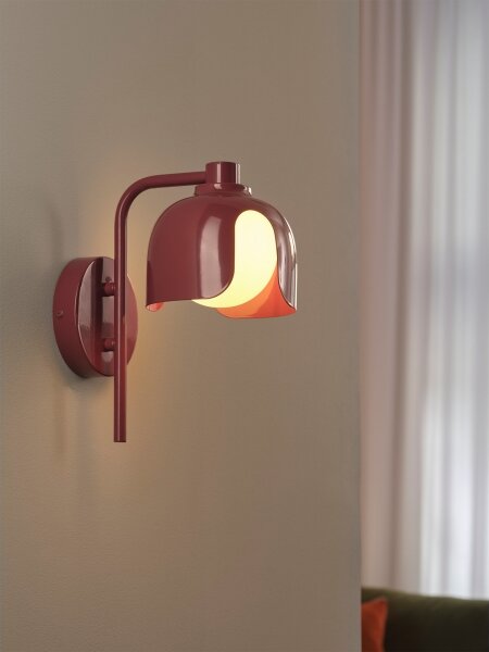 Osram - Lampada da parete DECOR COROLLE 1xG9/20W/230V rossa