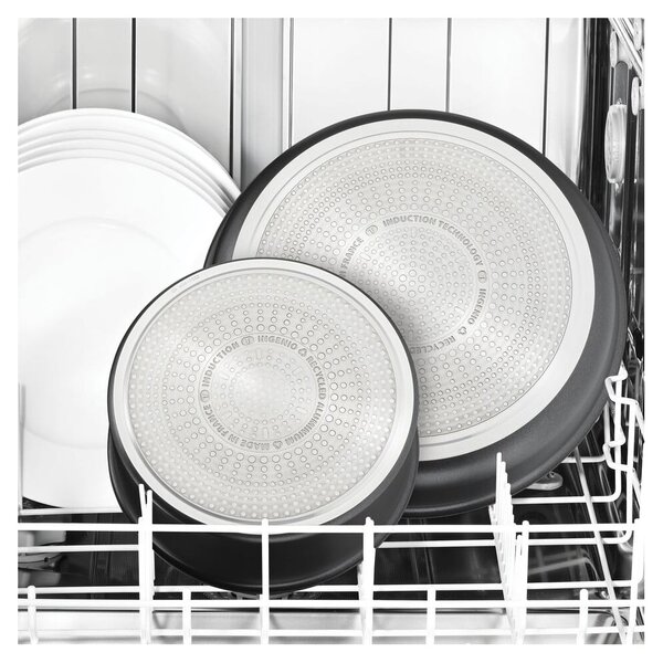 Padella in alluminio con superficie antiaderente/con manico rimovibile ø 26 cm INGENO Eco Resist L3979302 – Tefal
