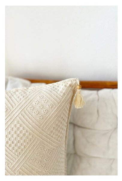 Federe in set di 4 federe in cotone biologico 43x43 cm Natural - Mila Home