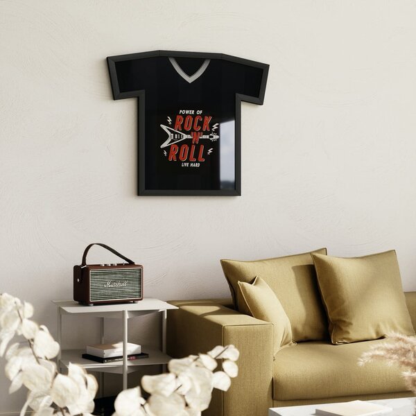 Cornice da parete in plastica nera 62x72 cm T-Frame - Umbra