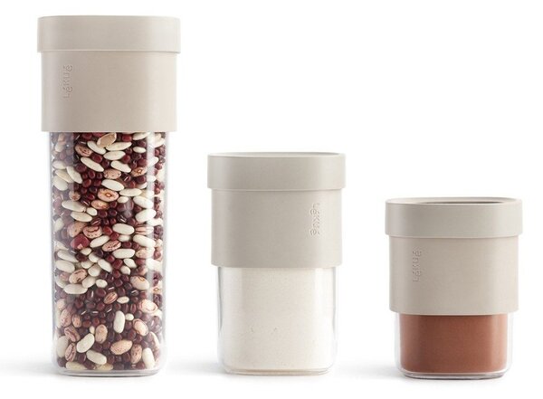 Set di contenitori per alimenti alimentari 3 pz – Lékué
