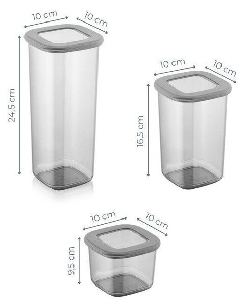 Set di contenitori alimentari 12 pz - Hermia
