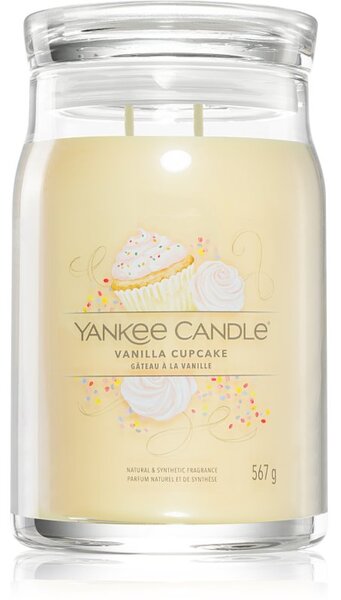 Yankee Candle Vanilla Cupcake candela profumata Signature 567 g