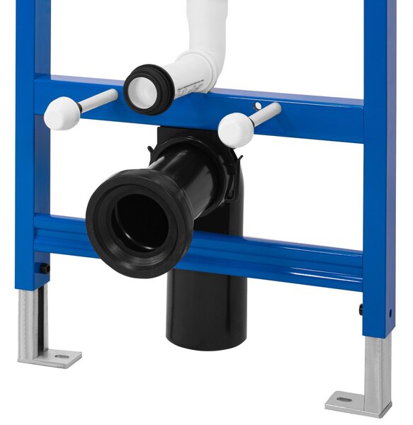 Supporto da incasso per vasi WC con bottone F Cromo