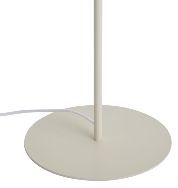 Lampada da terra Japandi beige con paralume in tessuto 160 cm - Jenni