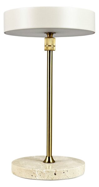 Lampade da tavolo Dyberg Larsen, Moonlight, dimmerabile, Beige, Soggiorno, Pietra, Design