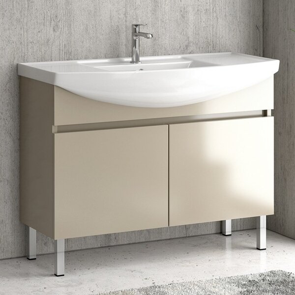 Mobile bagno a terra 100 cm con 2 ante BN-100C KAMALU