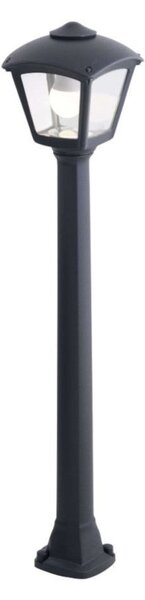Lampioncino moderno top light lerici pa100 e27 led ip55 resina pmma - Top Light