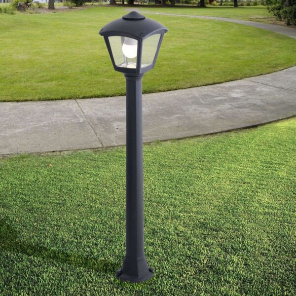 Lampioncino moderno top light lerici pa100 e27 led ip55 resina pmma - Top Light