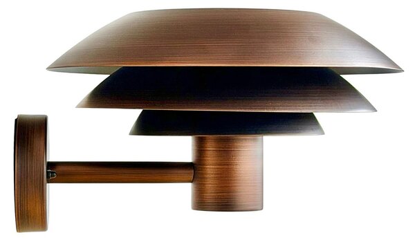 Lampade da esterno Dyberg Larsen, DL31 Outdoor, dimmerabile, Rame, Metallo, Scandinavo