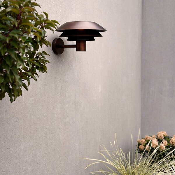 Lampade da esterno Dyberg Larsen, DL31 Outdoor, dimmerabile, Rame, Metallo, Scandinavo