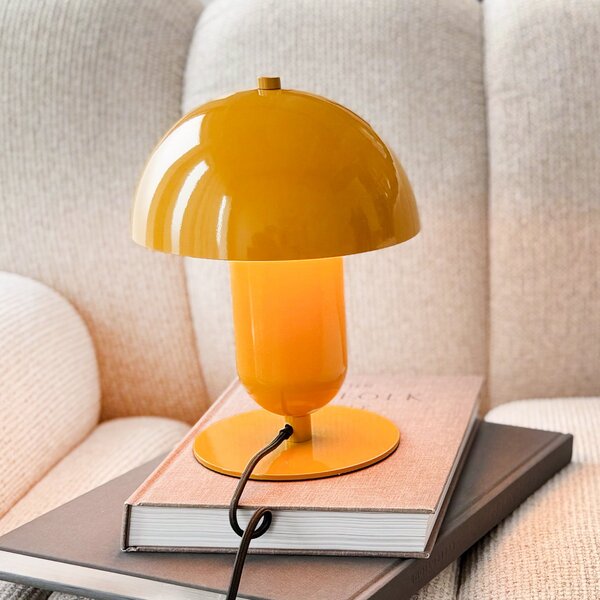 Lampade da tavolo Dyberg Larsen, Movie, Giallo, Soggiorno, Metallo, Design
