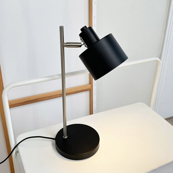 Lampade da tavolo Dyberg Larsen, Ocean, Nero, Camera da letto, Metallo, Scandinavo
