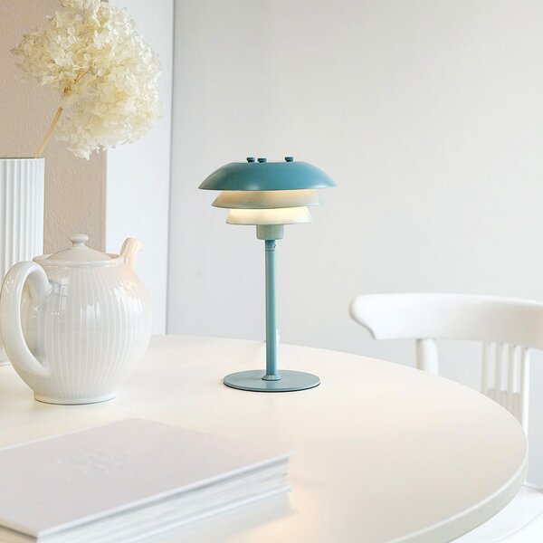 Lampade da tavolo Dyberg Larsen, SIXTEEN, Blu, Soggiorno, Metallo, Scandinavo