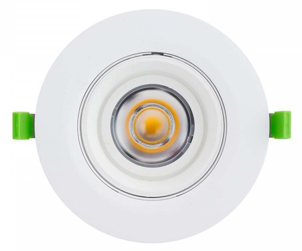 Faro LED da Incasso 44W Orientabile Rotondo Foro Ø160mm Bianco PHILIPS Certadrive 140lm/W Colore Bianco Naturale 4.000K