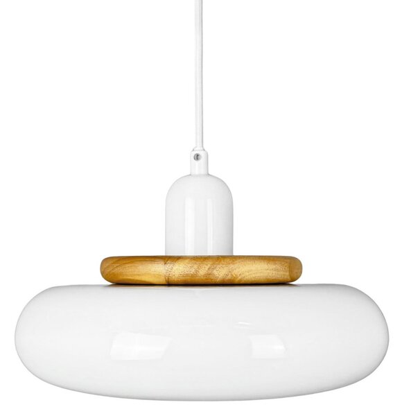 Lampada a sospensione Dyberg Larsen, Planet Mini, dimmerabile, Bianco, Sala da pranzo, Metallo, Design
