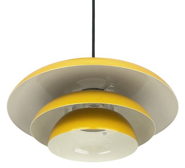 Lampada a sospensione Dyberg Larsen, Ava, dimmerabile, Giallo, Sala da pranzo, Metallo, Design