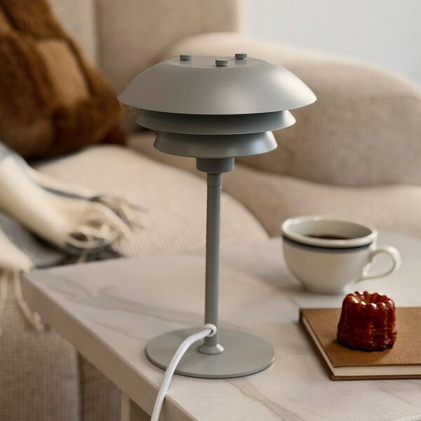 Lampade da tavolo Dyberg Larsen, SIXTEEN, Grigio, Soggiorno, Metallo, Scandinavo