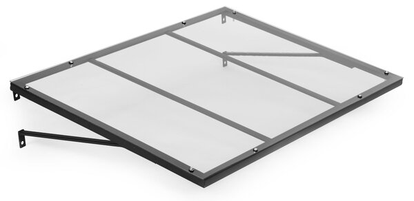 Tettoia sopra la porta d'ingresso 113x80 cm, copertura anti-UV MultiGarden