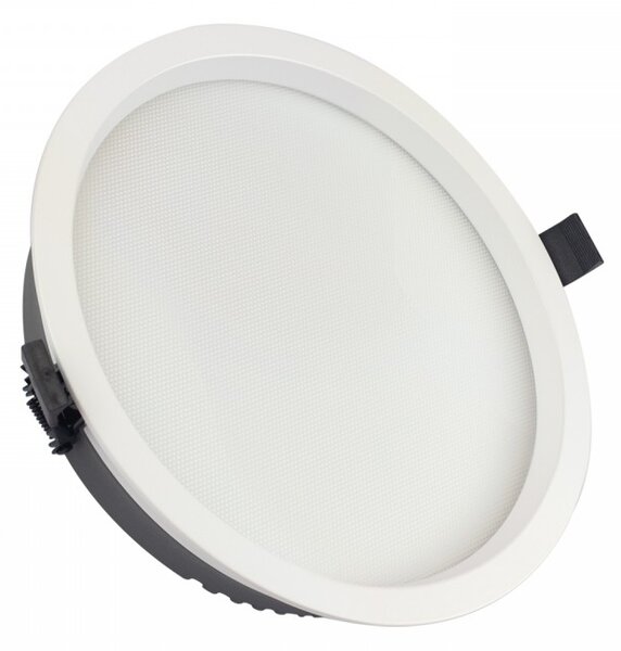 Faro LED incasso 30W, foro ø200-210, UGR19, 110lm/W, OSRAM LED - Dimmerabile Colore Bianco Naturale 4.000K