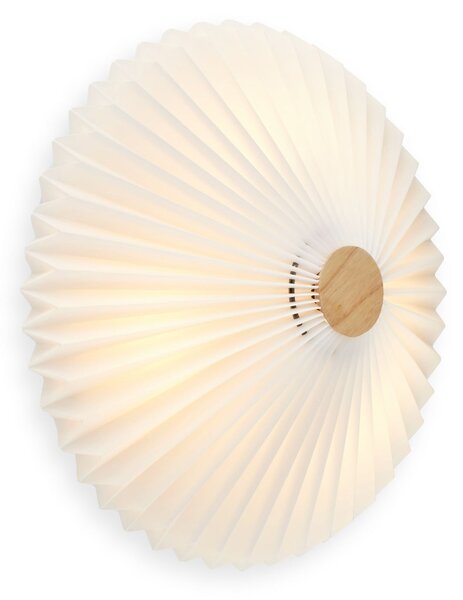 Plafoniera Halo Design, Paris, dimmerabile, Bianco, Soggiorno, Tessuto / Tessile, Design