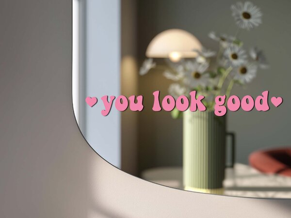 Adesivo per specchio S12 – You look good