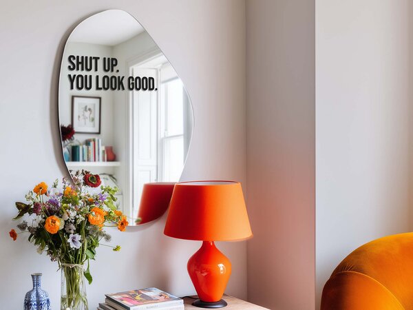 Adesivo per specchio S15 – Shut up. You look good