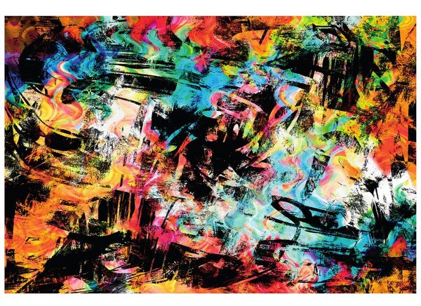 Carta da parati – Arte Graffiti Unica