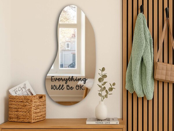 Adesivo per specchio S17 – Everything Will Be OK