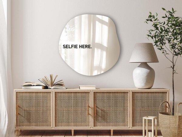 Adesivo per specchio S22 – SELFIE HERE