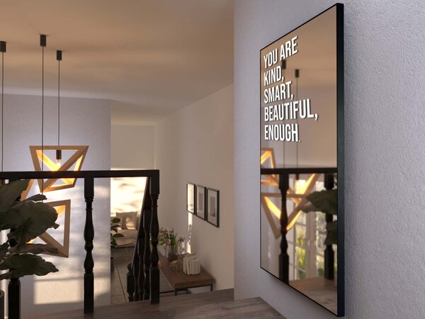 Adesivo per specchio S23 – You are kind, smart, beautiful, enough