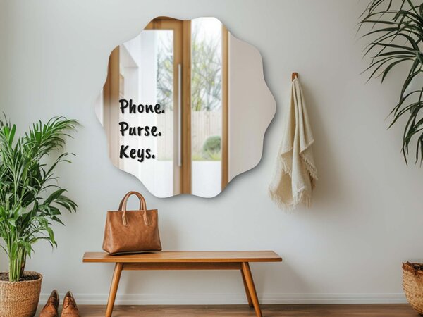 Adesivo per specchio S31 – Phone. Purse. Key