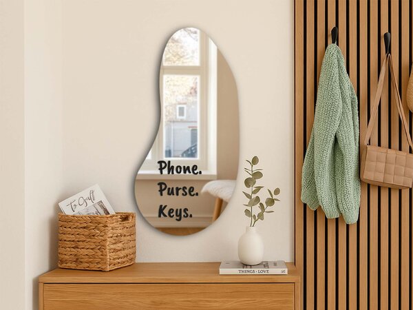 Adesivo per specchio S31 – Phone. Purse. Key