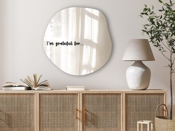 Adesivo per specchio S29 – I’m grateful for