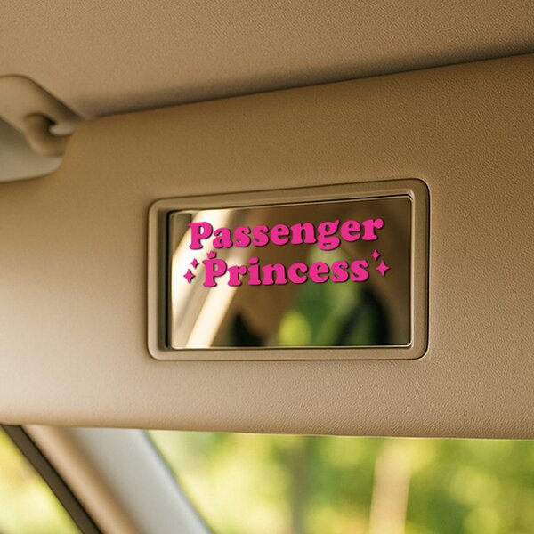 Adesivo per specchio S40 – Passenger princess
