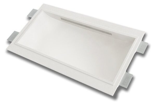 Faretto incasso belfiore 9010 microcosmi long 2524b 3003 led cristaly cartongesso ip20 - Belfiore - 9010