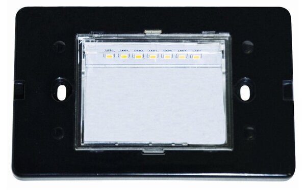 Faretto incasso top light intro ga 2w led cct 100lm ip65 230v antracite policarbonato - Top Light