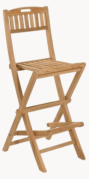 Sedia da giardino pieghevole in legno di teak Fun