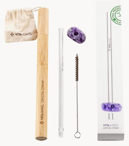 Set cannuccia Amethyst, set da 4